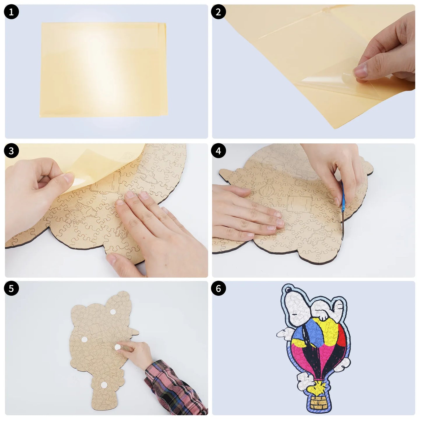 Balloon Ride, Snoopy Jigsaw Puzzles