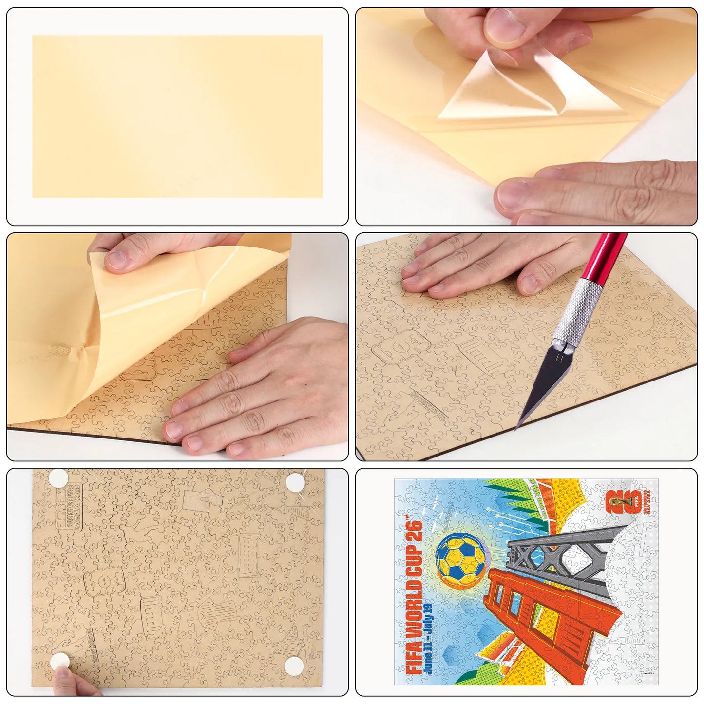 World Cup 2026 San Francisco Poster, FIFA Jigsaw Puzzle