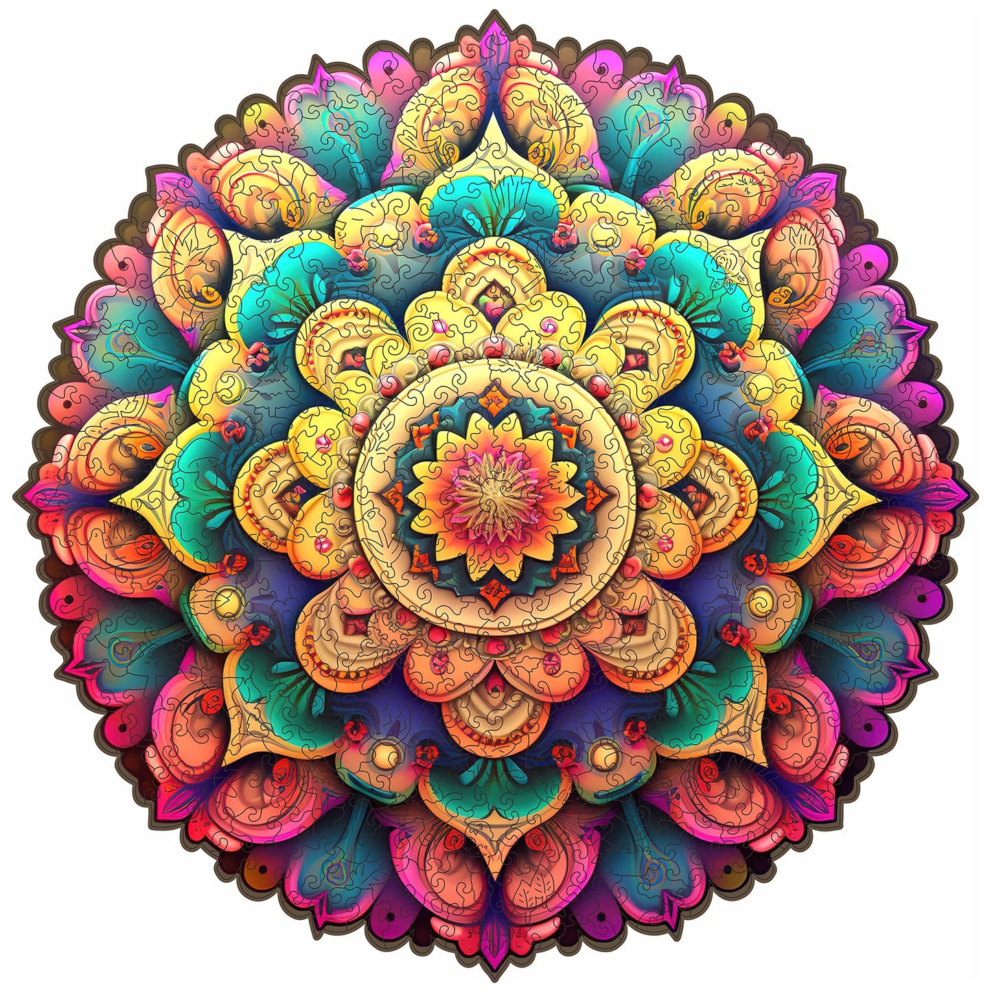 Flower, Wooden Jigsaw Puzzles