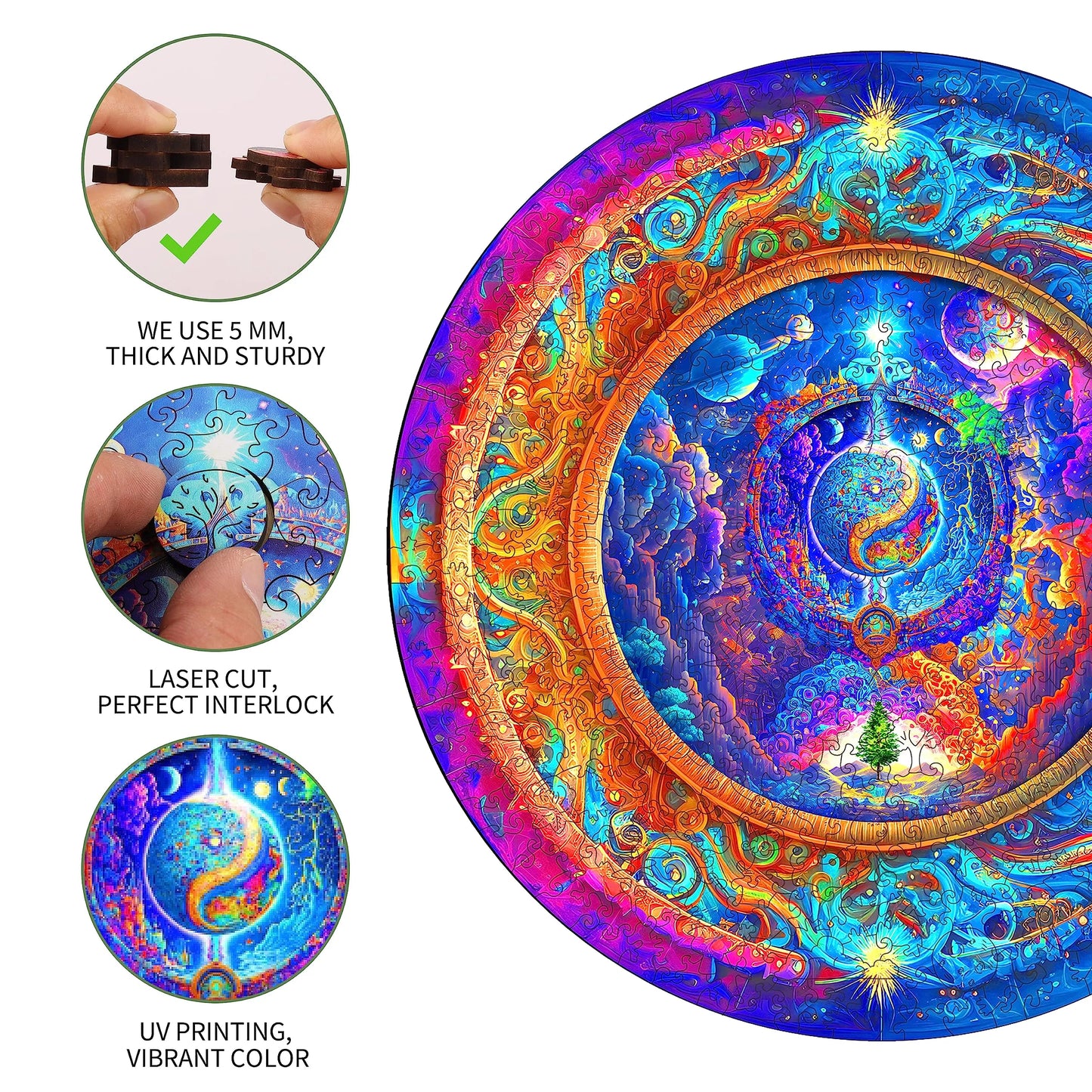 Heart of the Earth, Wooden Jigsaw Puzzles