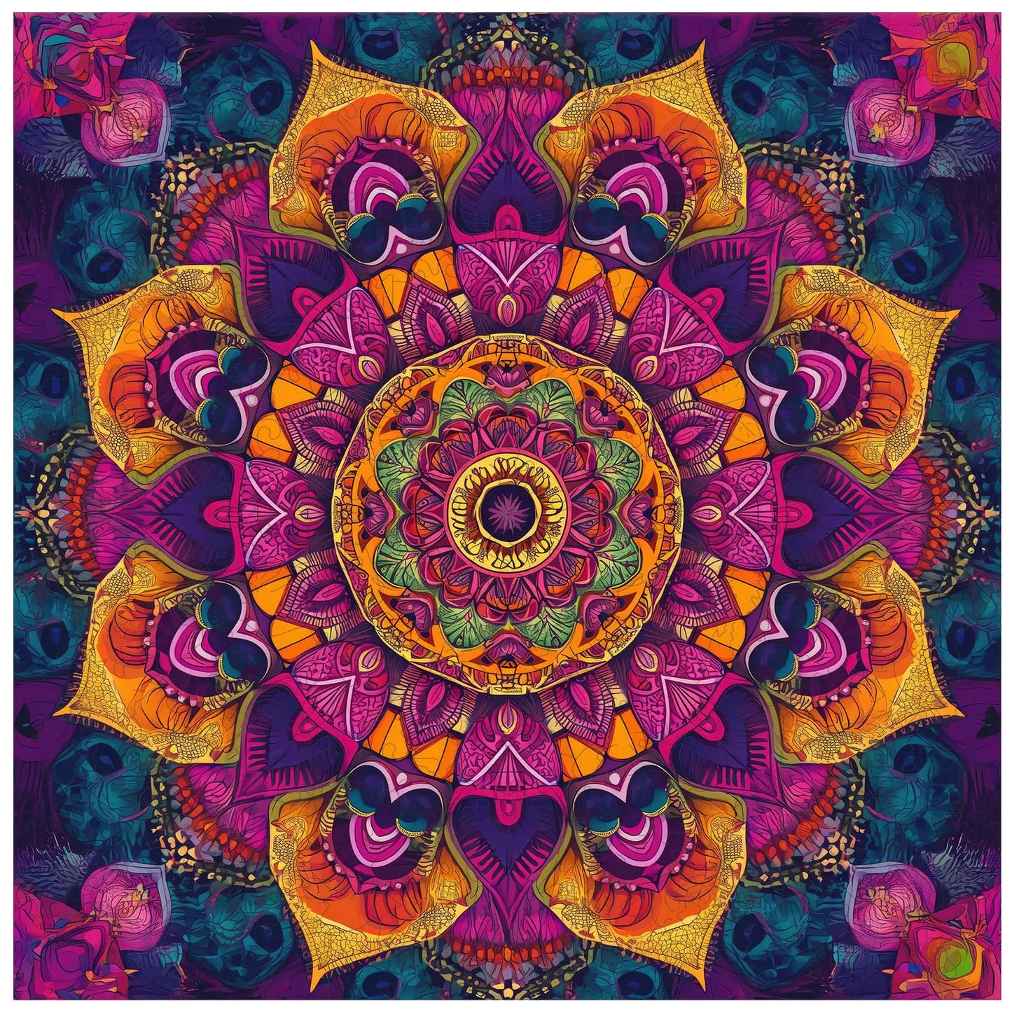 Purple Mandala