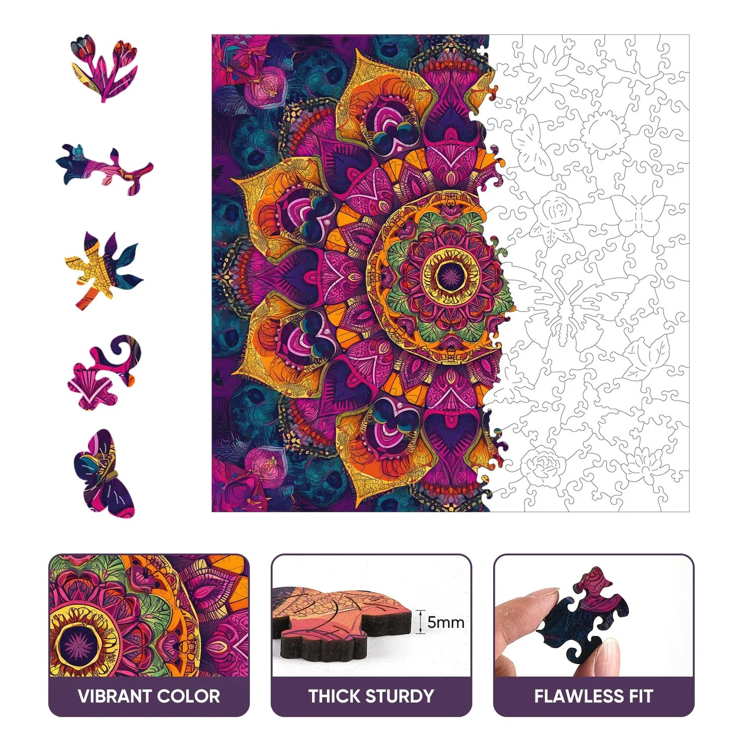 Purple Mandala