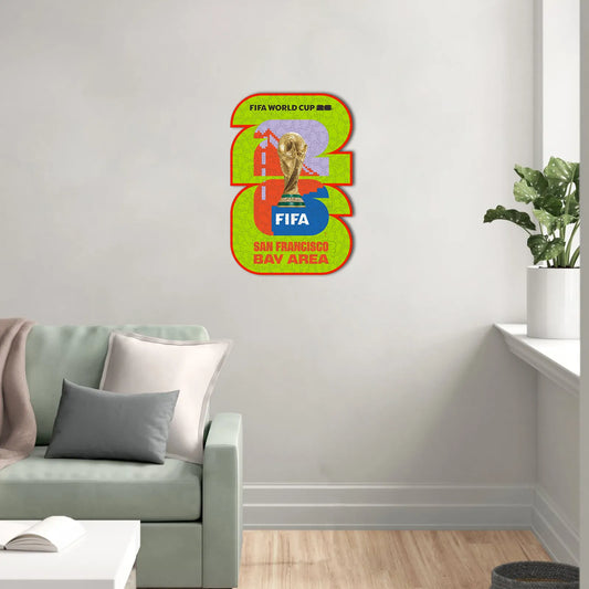 FIFA World Cup 2026 Wooden Jigsaw Puzzle | 200 Pieces, San Francisco Bay Area