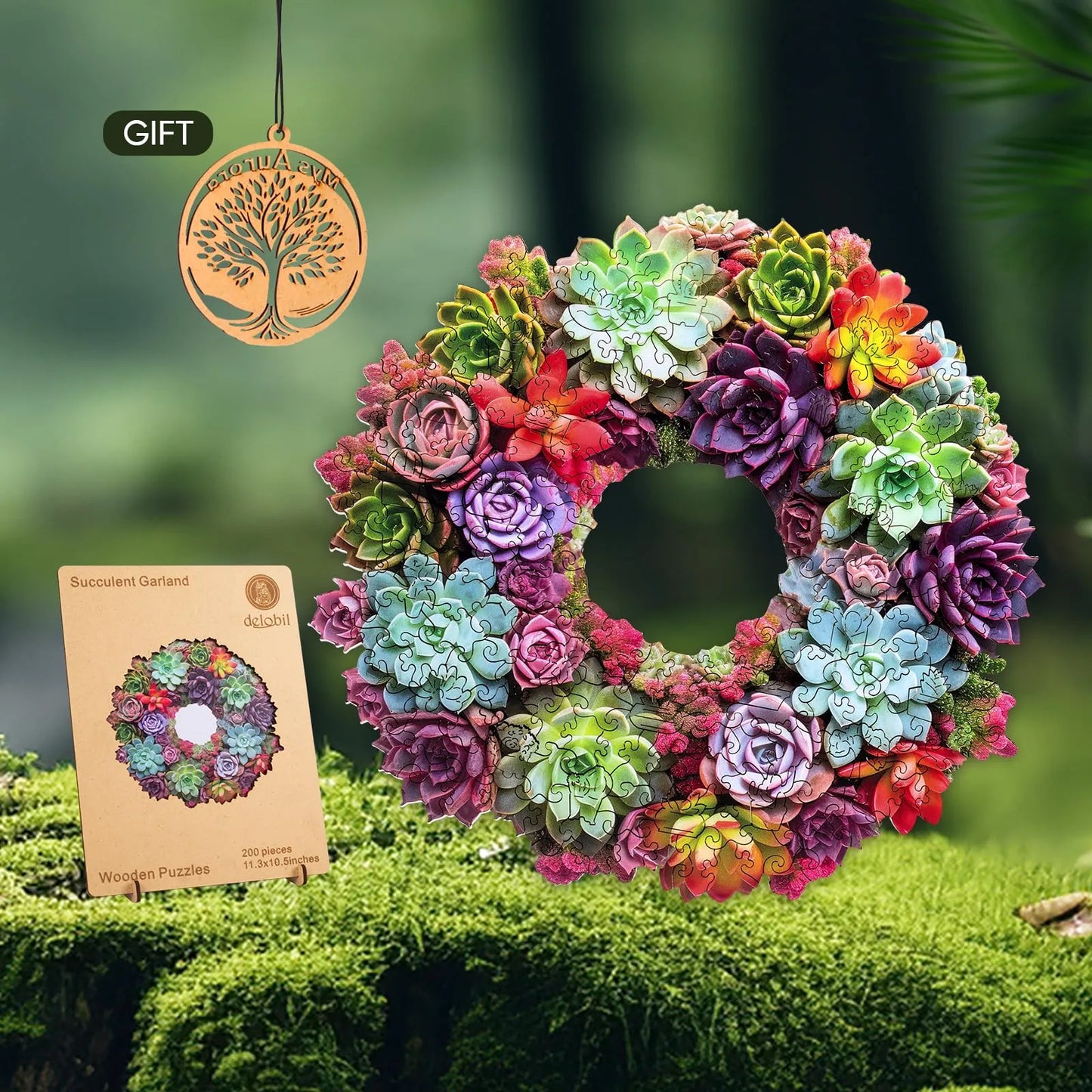 Succulent Garland