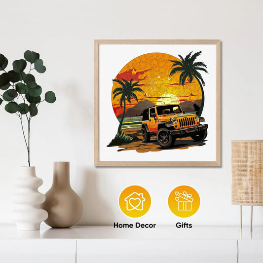 Sunset Car