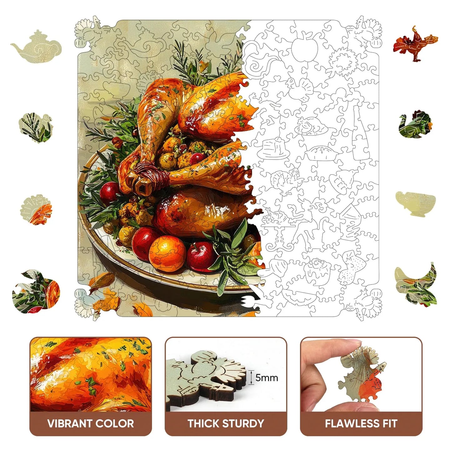 Turkey, Wooden Jigsaw Puzzles