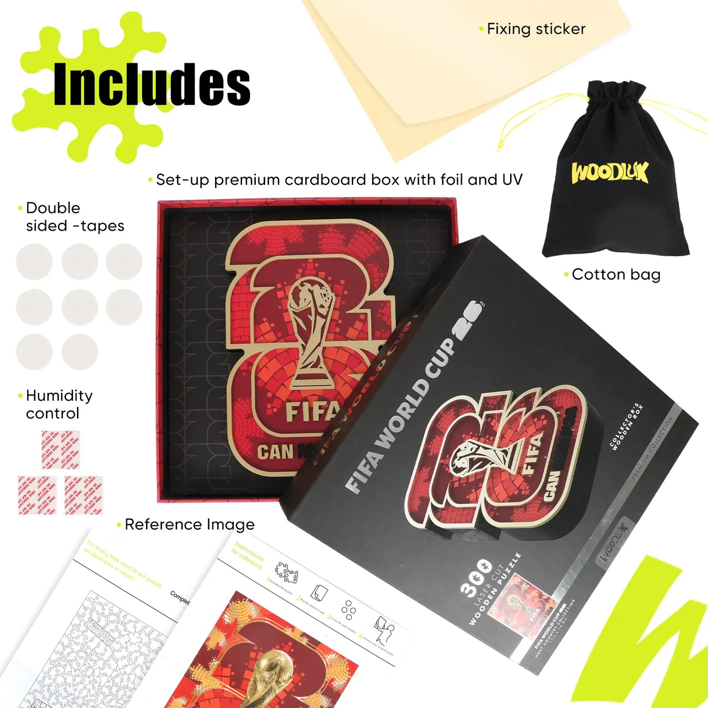 World Cup 2026 Host Country Logo Canada, FIFA Jigsaw Puzzle