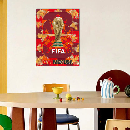 World Cup 2026 Host Country Logo Canada, FIFA Jigsaw Puzzle