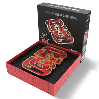 World Cup 2026 Host Country Logo Canada, FIFA Jigsaw Puzzle