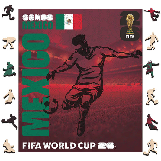 World Cup 2026 We Are Mexico Poster, FIFA Jigsaw Puzzle