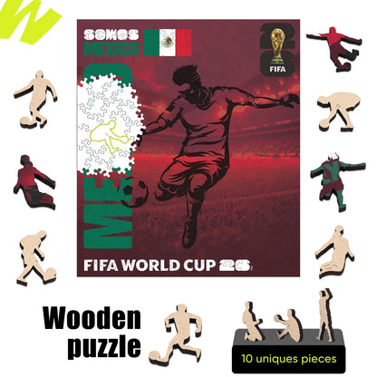 World Cup 2026 We Are Mexico Poster, FIFA Jigsaw Puzzle