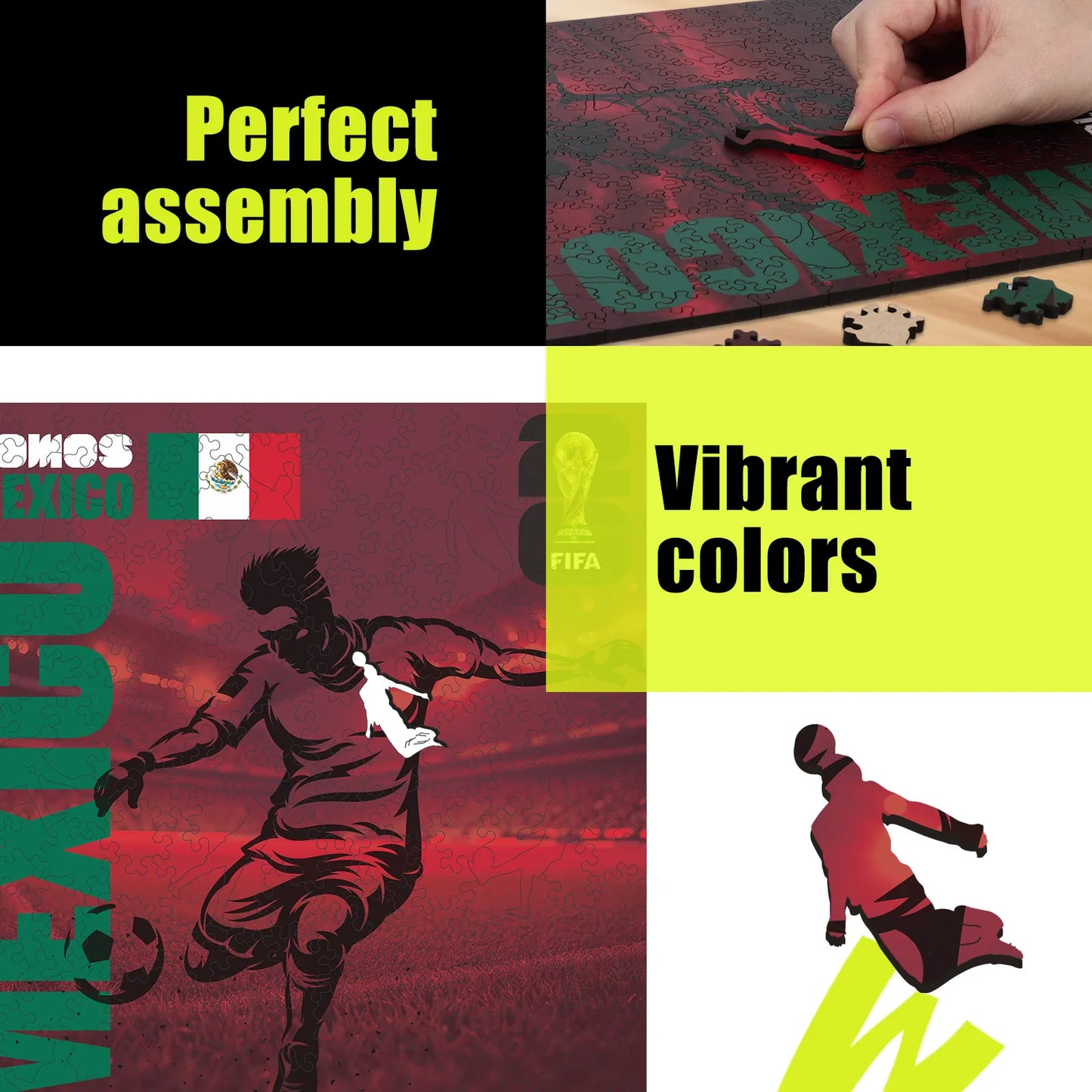 World Cup 2026 We Are Mexico Poster, FIFA Jigsaw Puzzle