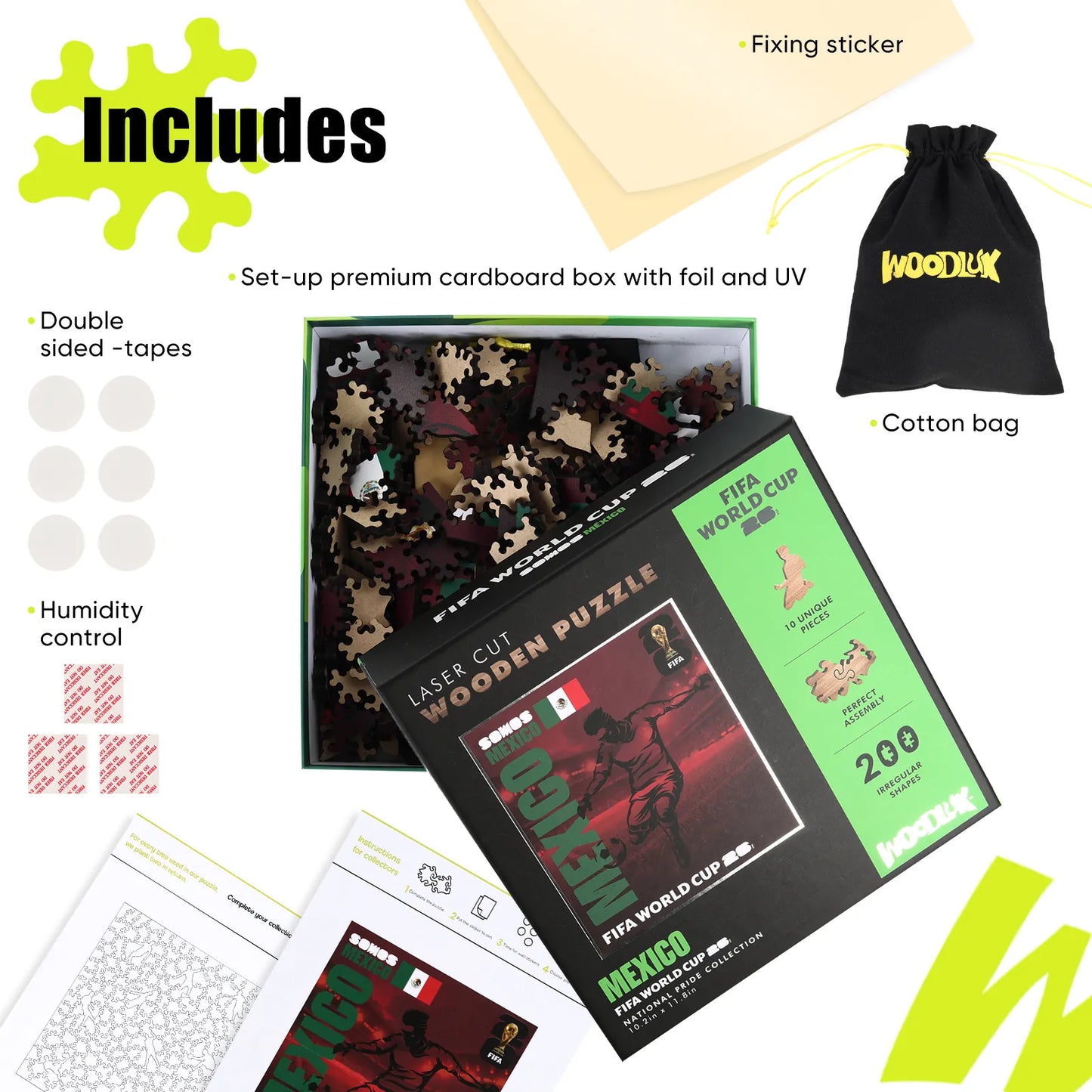 World Cup 2026 We Are Mexico Poster, FIFA Jigsaw Puzzle