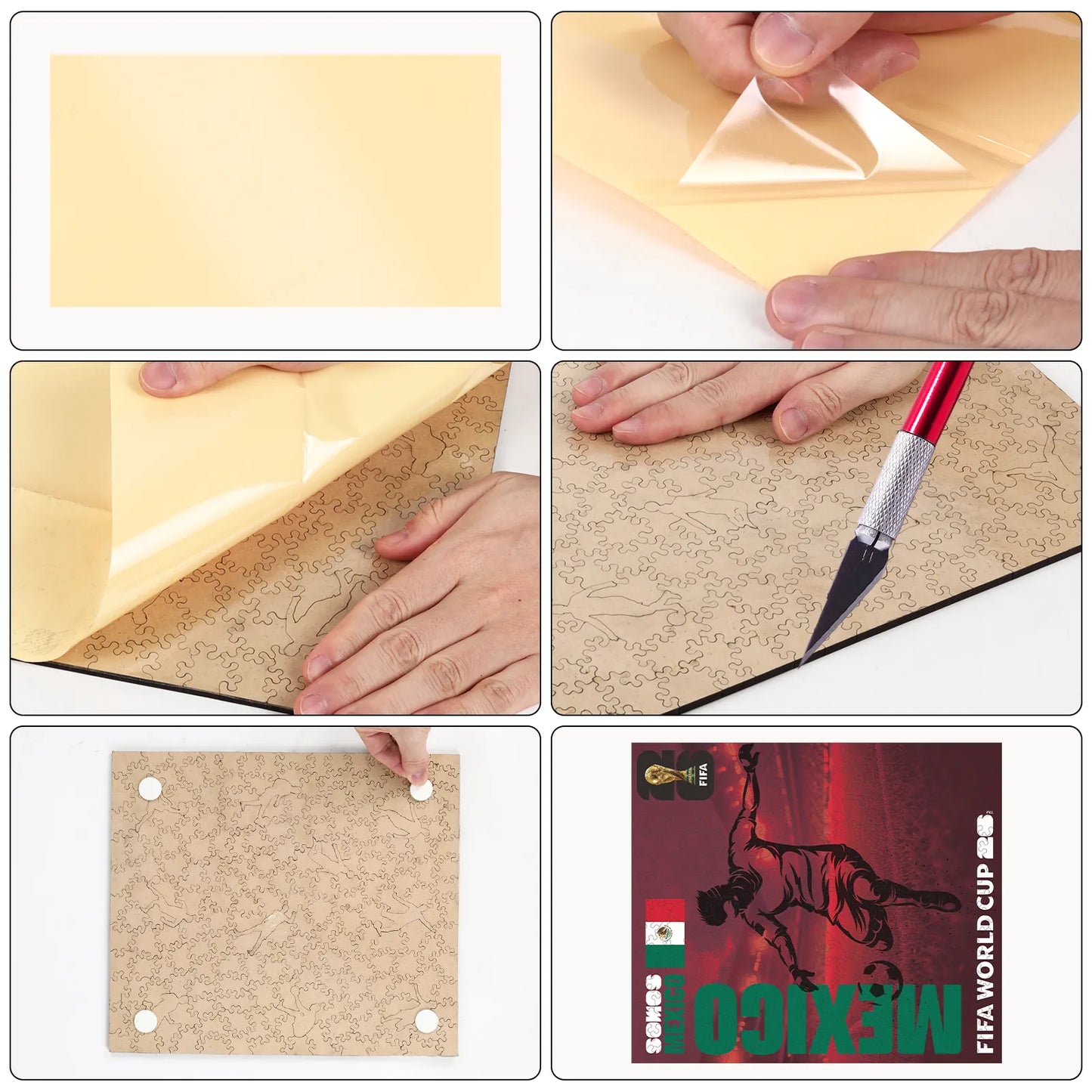 World Cup 2026 We Are Mexico Poster, FIFA Jigsaw Puzzle