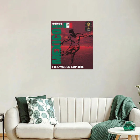 FIFA World Cup 2026 "We Are Mexico" Poster 200-Piece Wooden Puzzle | Officially Licensed Mexico Gift