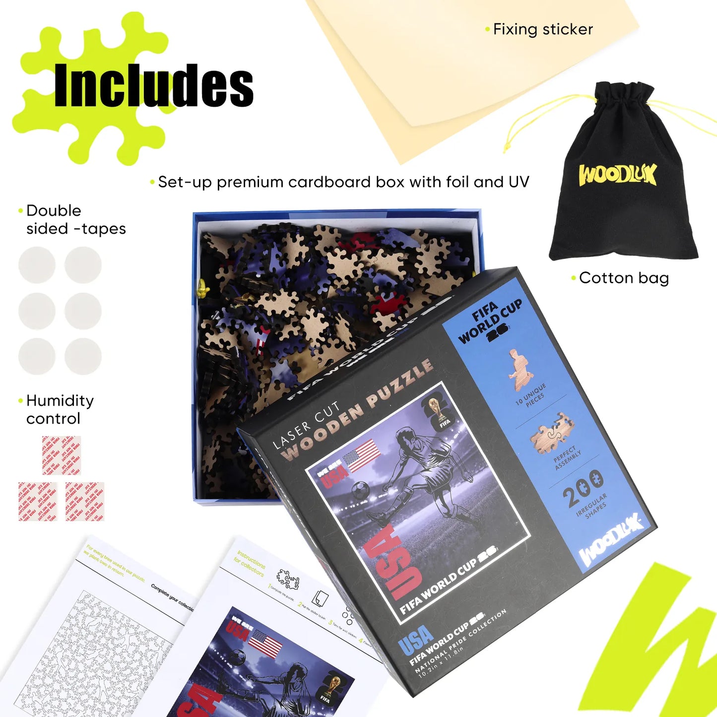 World Cup 2026 We Are USA Poster, FIFA Jigsaw Puzzle