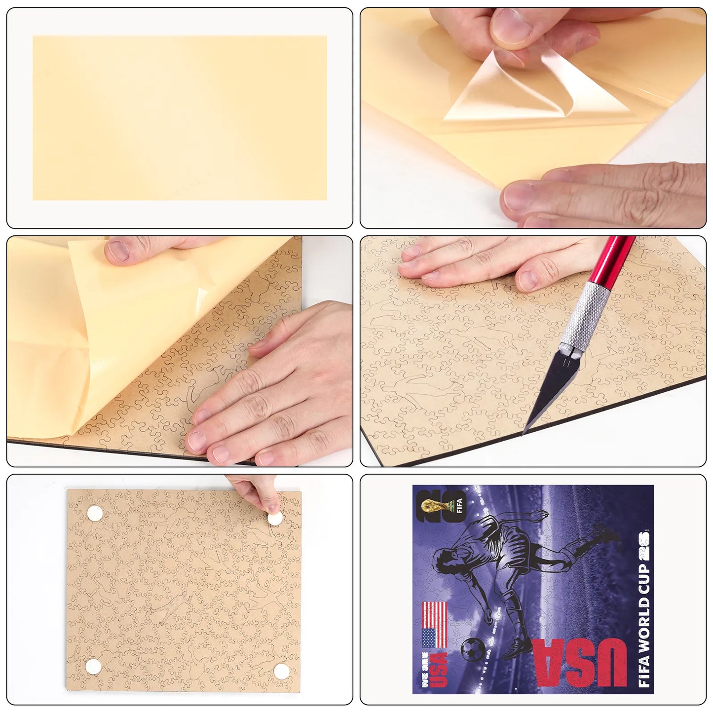 World Cup 2026 We Are USA Poster, FIFA Jigsaw Puzzle