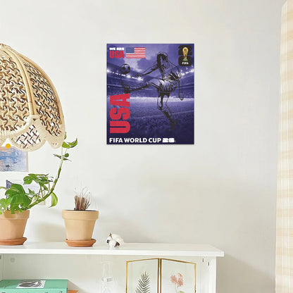 World Cup 2026 We Are USA Poster, FIFA Jigsaw Puzzle