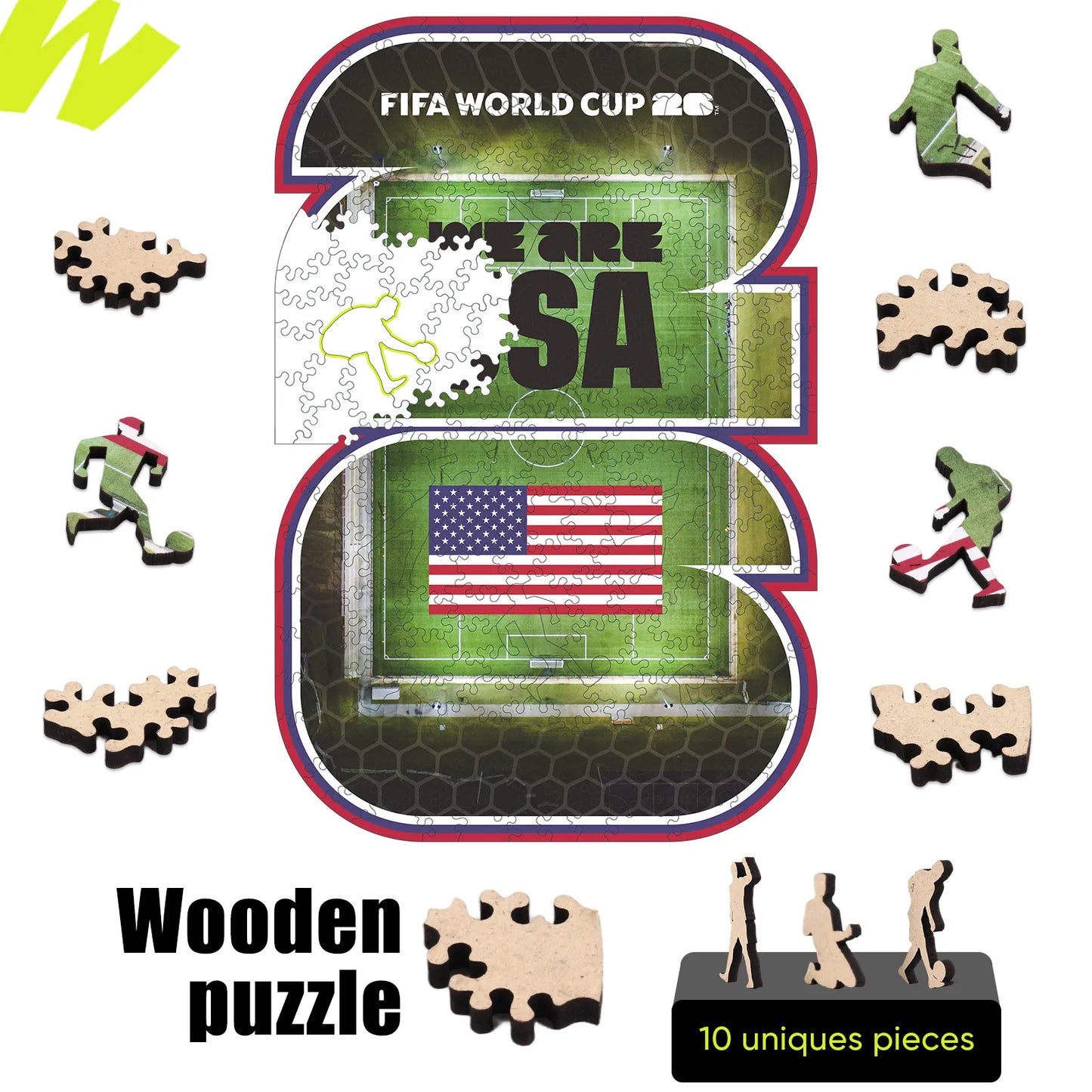 World Cup 2026 National Pride Field USA, FIFA Jigsaw Puzzle