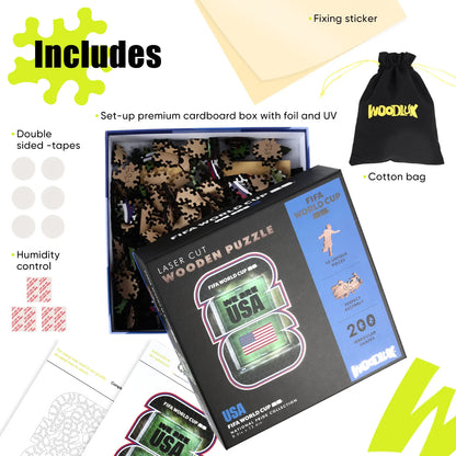 World Cup 2026 National Pride Field USA, FIFA Jigsaw Puzzle