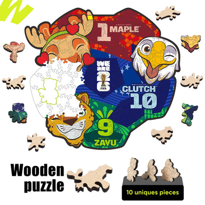 World Cup 2026 Trio of Mascots, FIFA Jigsaw Puzzle