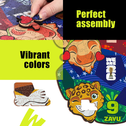 World Cup 2026 Trio of Mascots, FIFA Jigsaw Puzzle