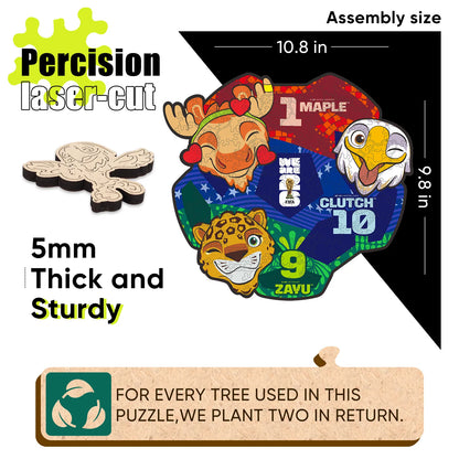 World Cup 2026 Trio of Mascots, FIFA Jigsaw Puzzle