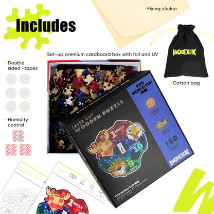 World Cup 2026 Trio of Mascots, FIFA Jigsaw Puzzle