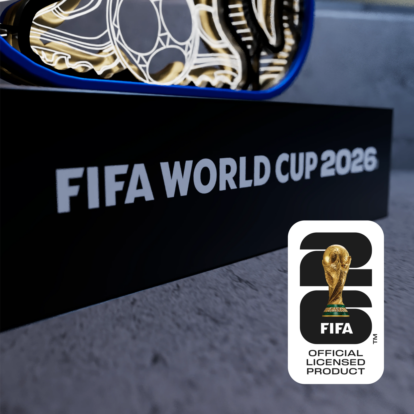 World Cup 2026 Clutch Mascot, FIFA Wooden Art Night Light