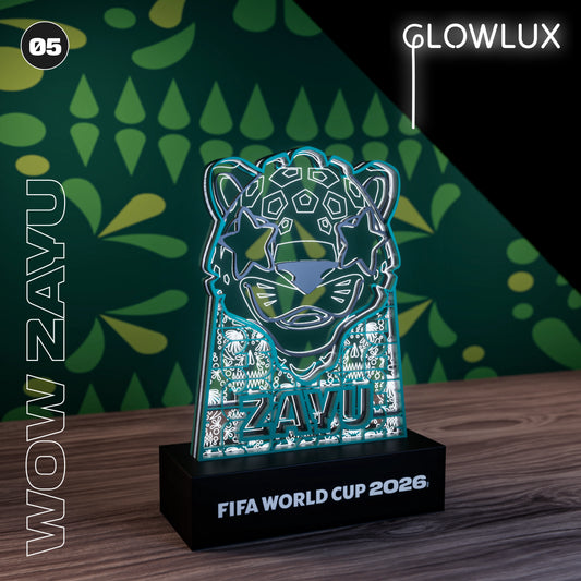 World Cup 2026 Wow Zayu, FIFA Wooden Art Night Light