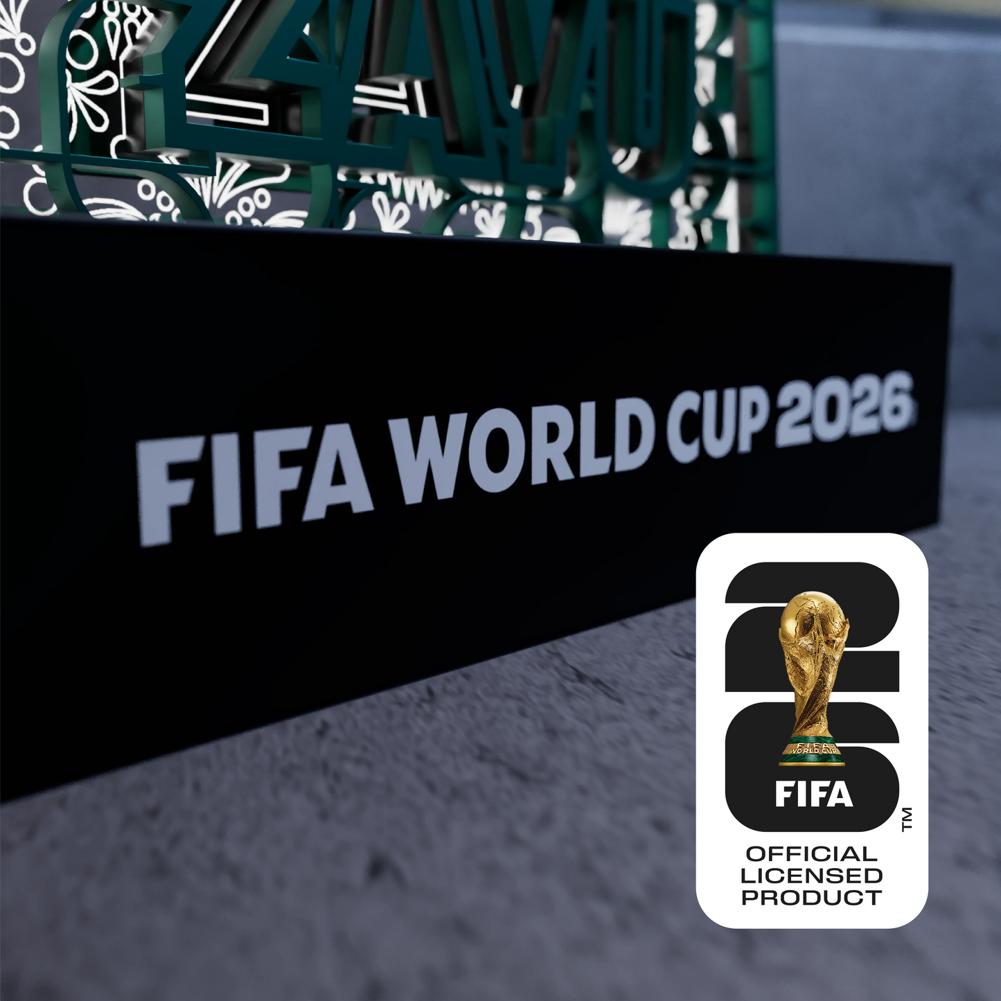 World Cup 2026 Wow Zayu, FIFA Wooden Art Night Light