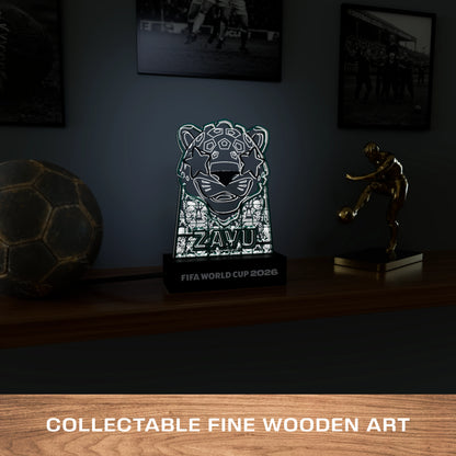 World Cup 2026 Wow Zayu, FIFA Wooden Art Night Light