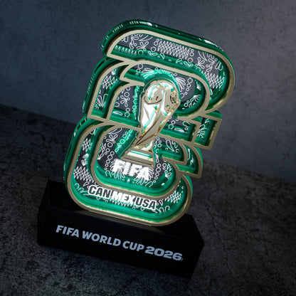 World Cup 2026 Time to Shine, FIFA Wooden Art Night Light