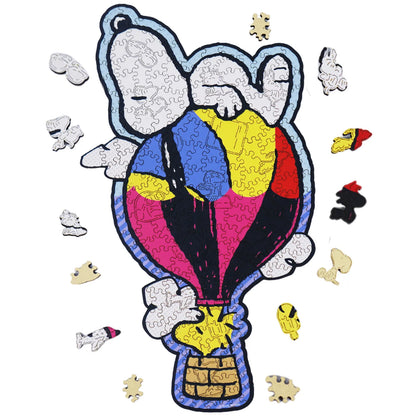 Balloon Ride, Snoopy Jigsaw Puzzles