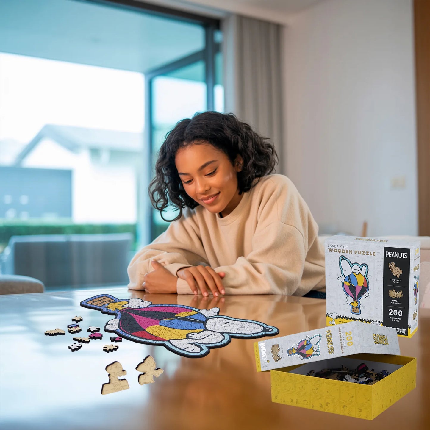Balloon Ride, Snoopy Jigsaw Puzzles