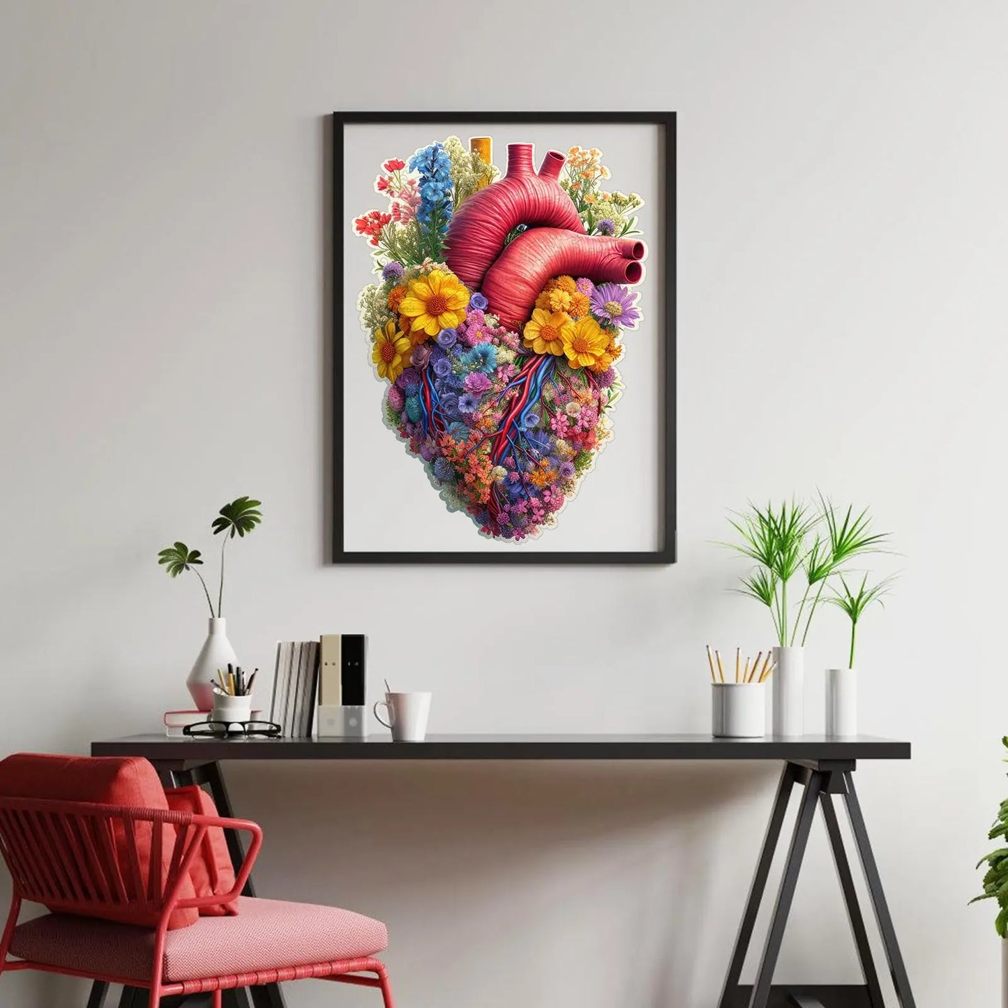 Beating Heart, Wooden Jigsaw Puzzles