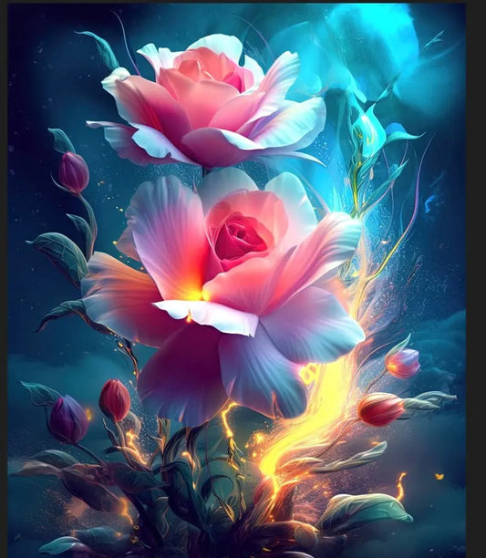 Blooming Tulips, Wooden Jigsaw Puzzles