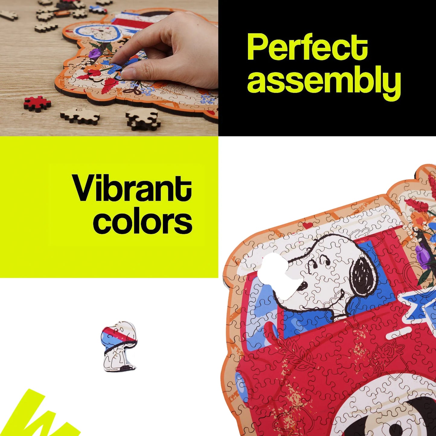 Blooms on Wheels, Snoopy Jigsaw Puzzles