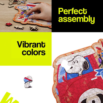 Blooms on Wheels, Snoopy Jigsaw Puzzles