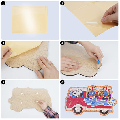 Blooms on Wheels, Snoopy Jigsaw Puzzles