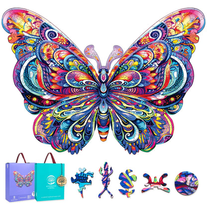 Butterfly, Wooden Jigsaw Puzzles