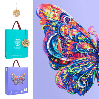 Butterfly, Wooden Jigsaw Puzzles