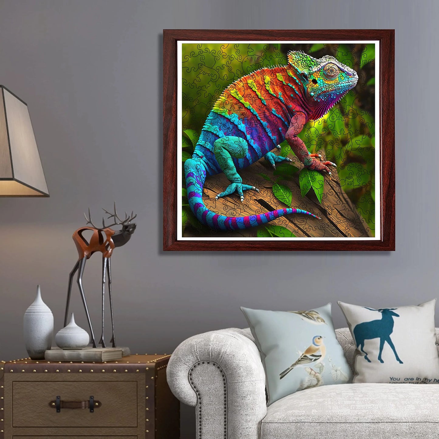 Chameleon,  Wooden Jigsaw Puzzles