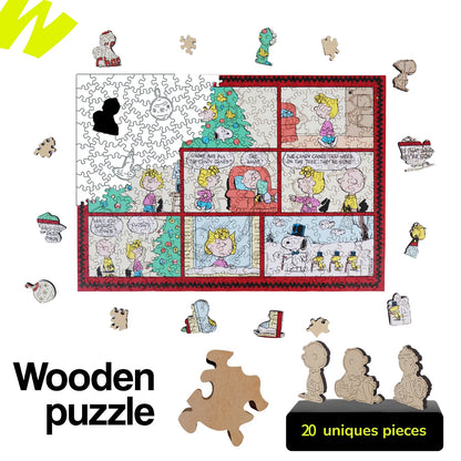 Christmas Comic, Snoopy Jigsaw Puzzles