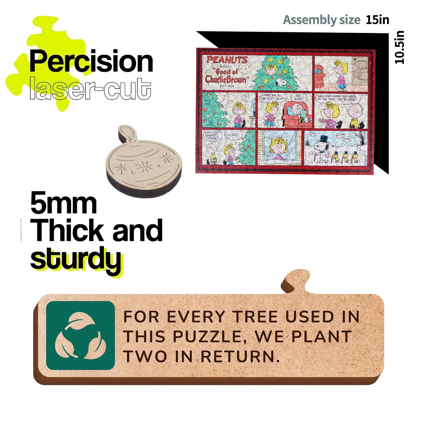 Christmas Comic, Snoopy Jigsaw Puzzles