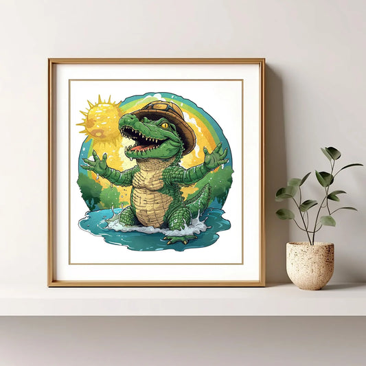 Crocodile, Wooden Jigsaw Puzzles