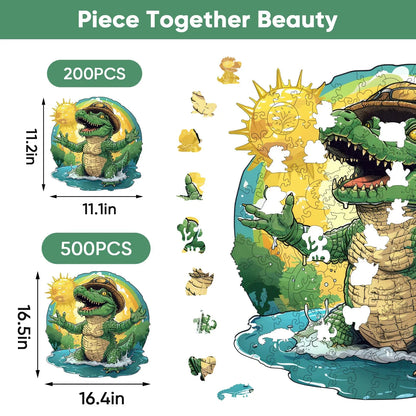 Crocodile, Wooden Jigsaw Puzzles