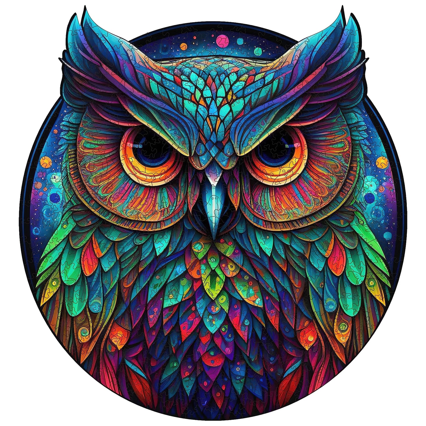 Cute Owl, Wooden Jigsaw Puzzles