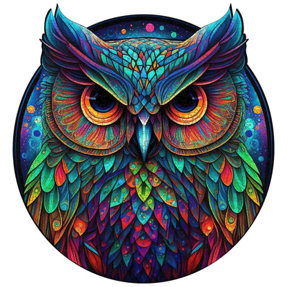 Cute Owl, Wooden Jigsaw Puzzles