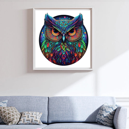 Cute Owl, Wooden Jigsaw Puzzles